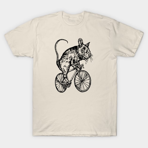 SEEMBO Mouse Cycling Bicycle Cyclist Bicycling Biking Bike T-Shirt by SEEMBO